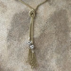 Gold color necklace